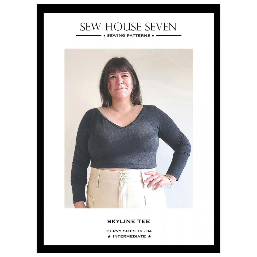 Irresistible Skyline Tee with Curvy Fit