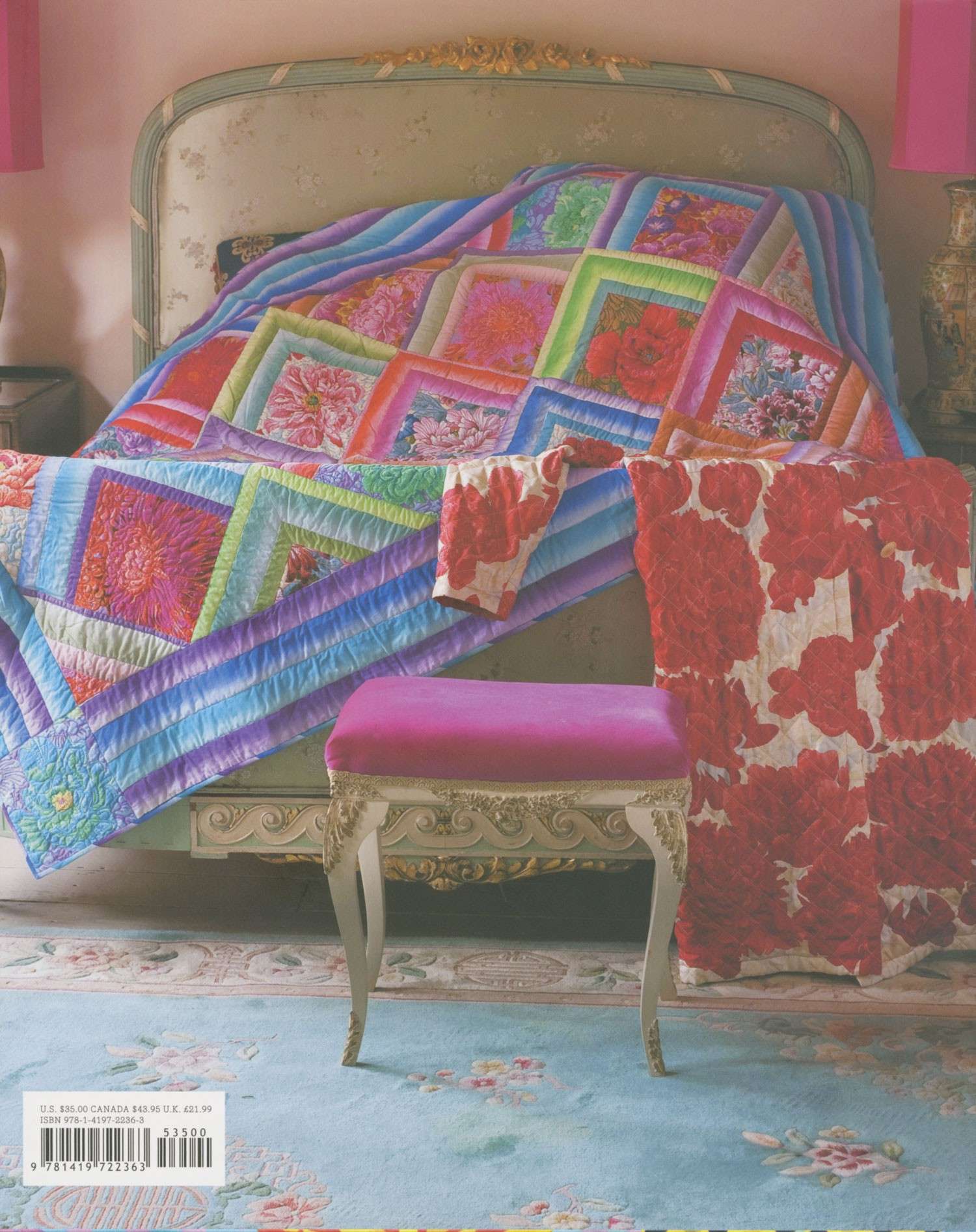 Kaffe Fassett's Stunning Bold Blooms - Hardcover Book