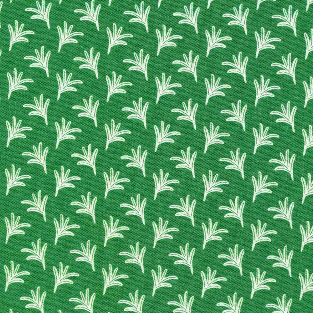 Cloud 9's Jungle Dreams Fabric by Beck Ng - Enchanting Green Foliage Yardage