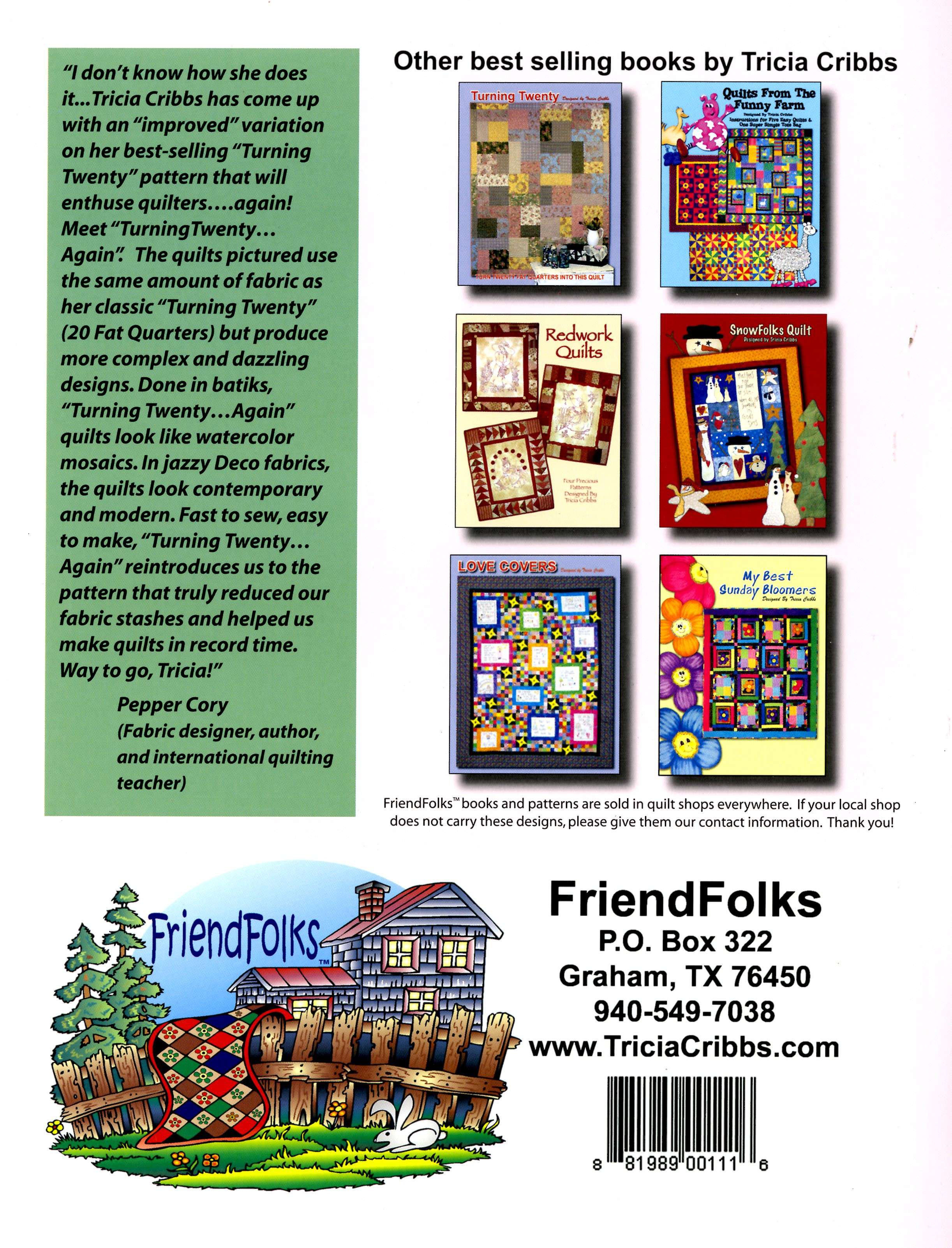 Revive Your Quilting Passion with Turning Twenty Again