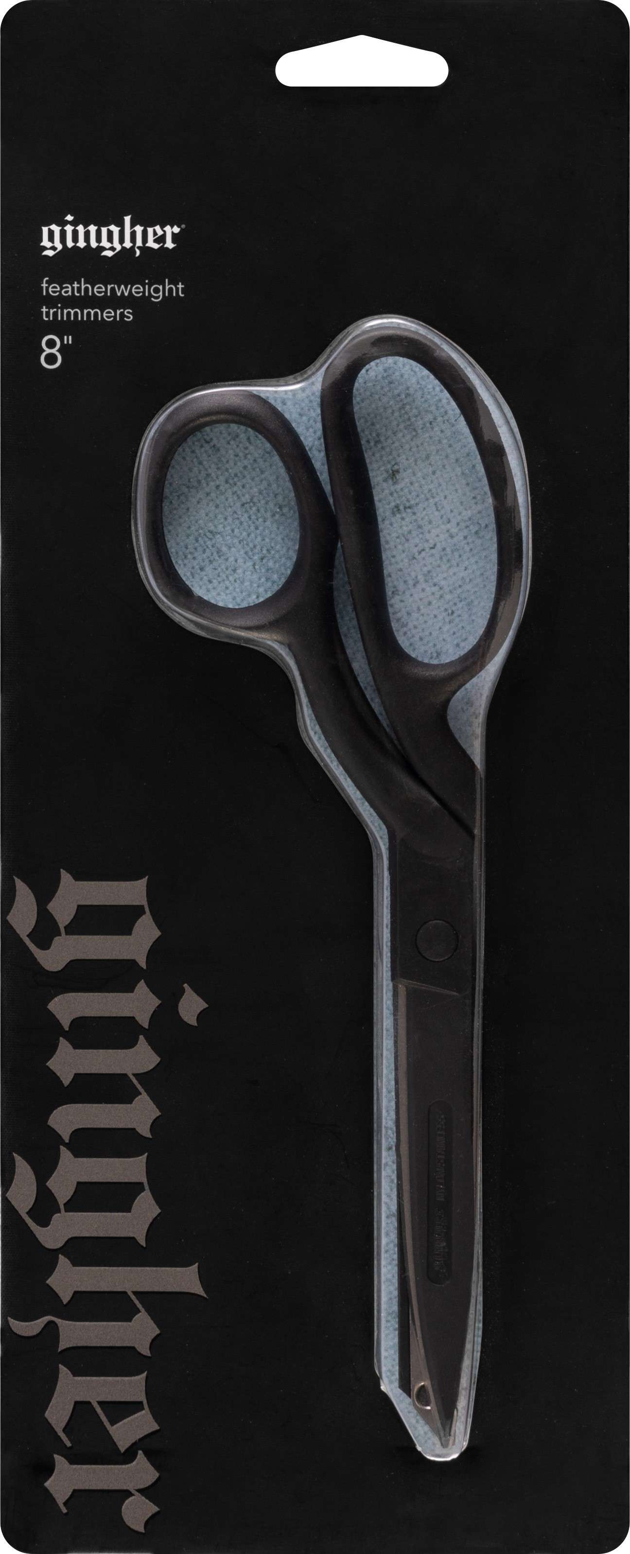 Gingher 8-Inch Featherweight Bent Trimmers: Effortless Fabric Cutting!