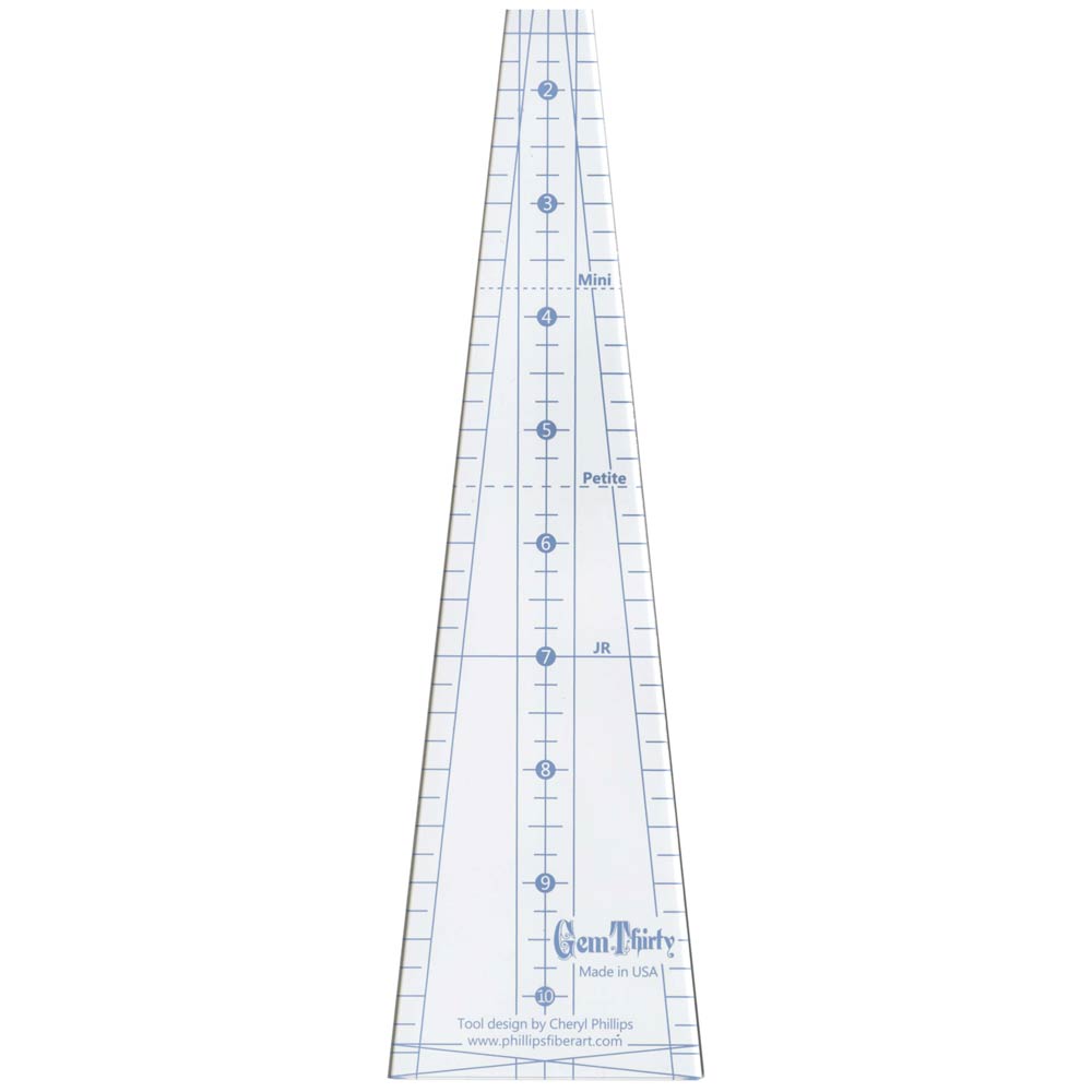 Gorgeous Gem 30 Ruler