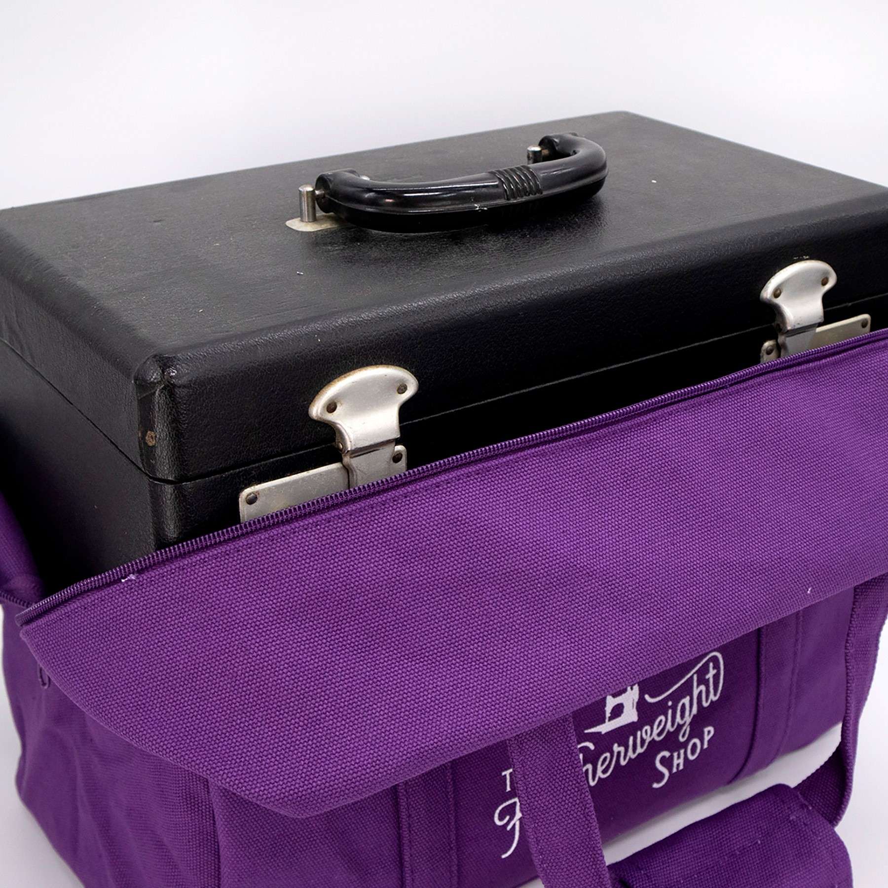 Gorgeous Purple Tote Bag for Featherweight Case