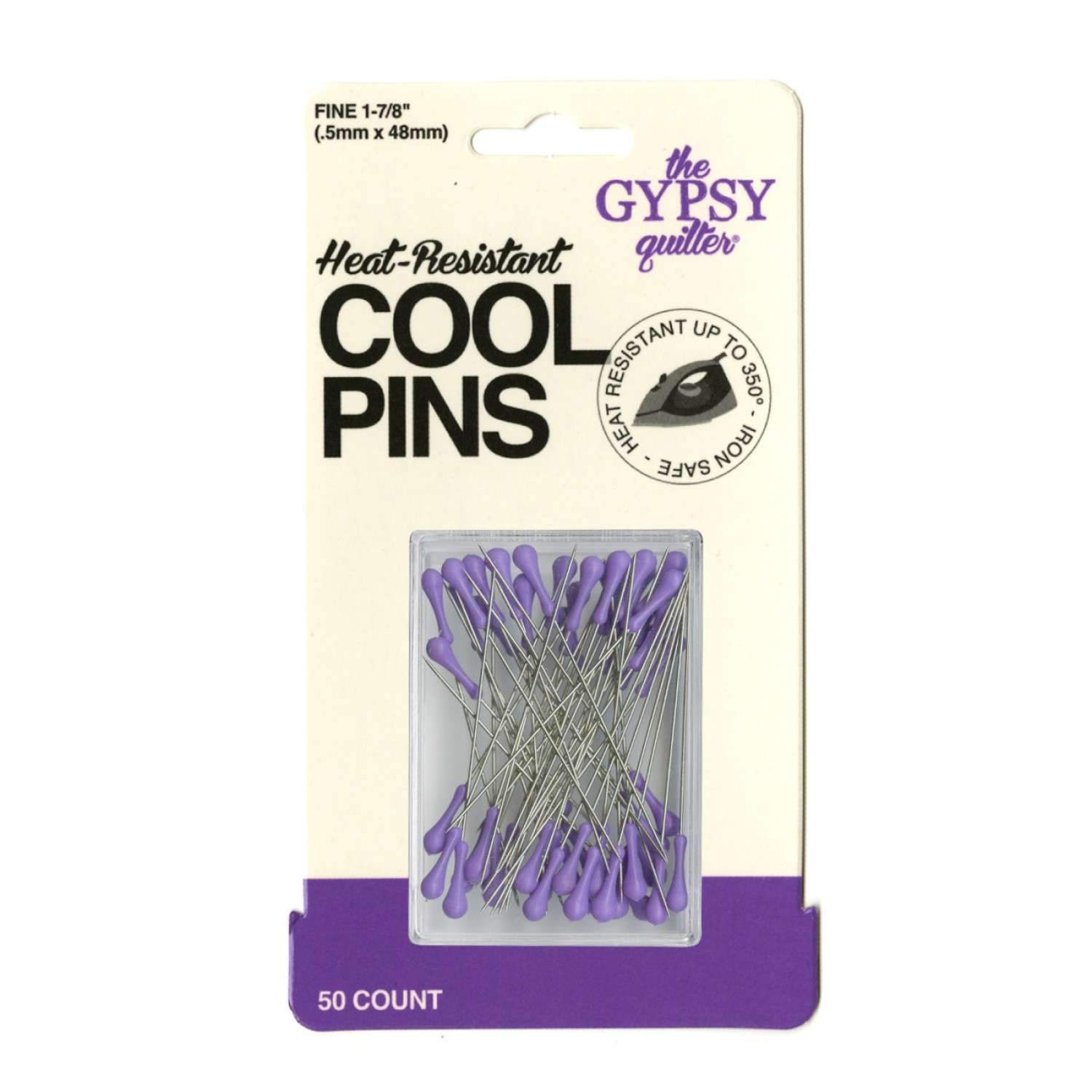Cool Gypsy Purple Pins - Set of 50