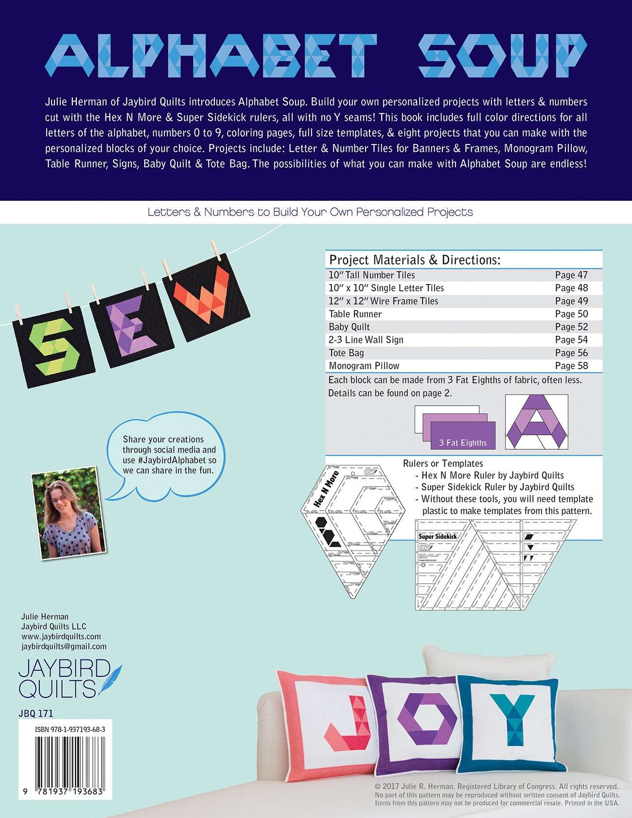 Alphabet Soup: Your Creative Quilting Adventure