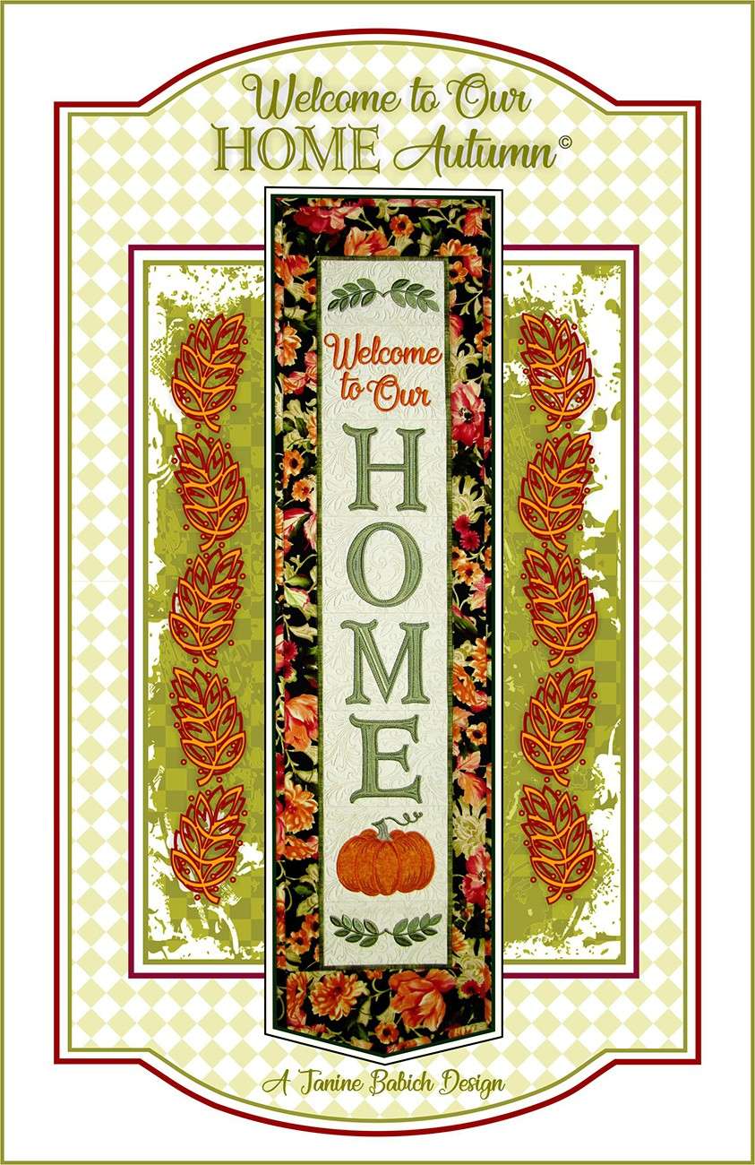 Autumn Home Welcome: A Stunning Wall Hanging