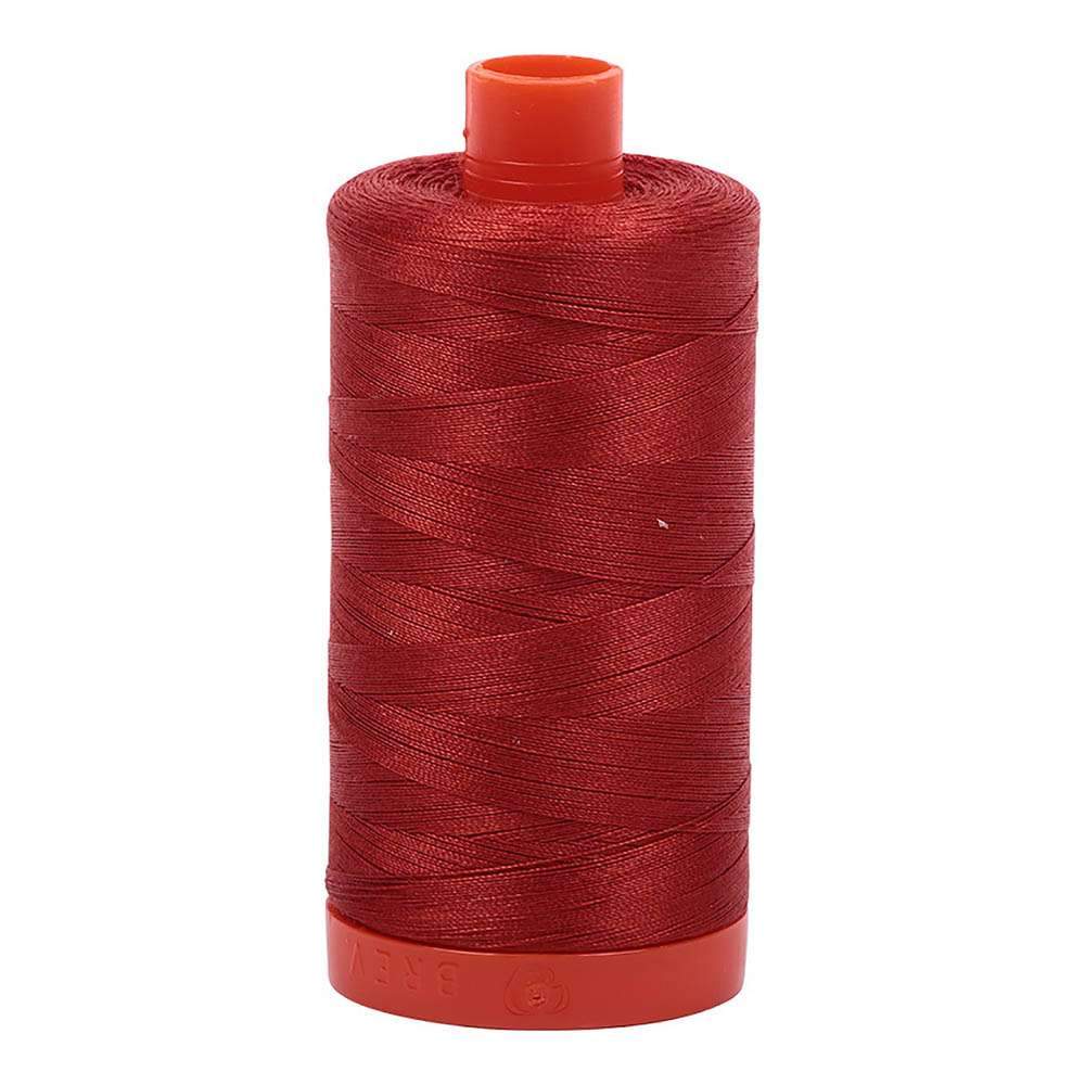 Indulgent Pumpkin Spice 50wt Aurifil 100% Cotton Mako Thread - Large Spool 1,422