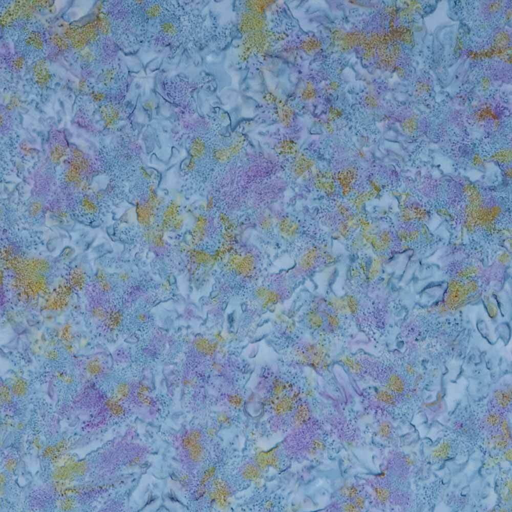 Riley Blake - Exquisite Hand - Dyed Batiks in Blue Violet Multi - By the Yard