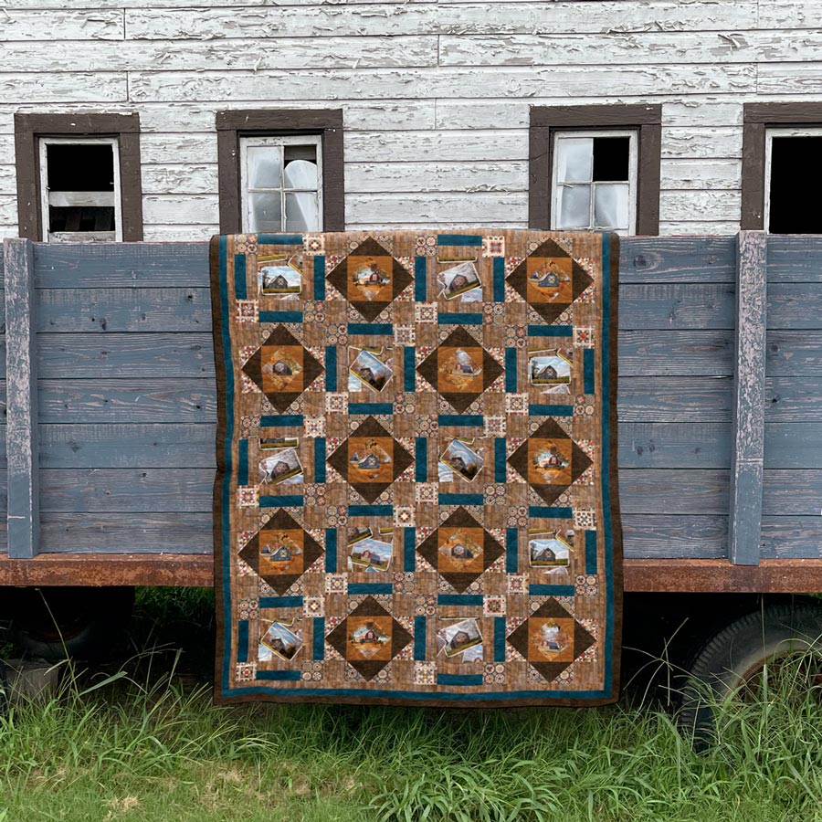 Country Travel Rewards Barn Quilt Kit by Steve Baker - Unleash Your Creativity!