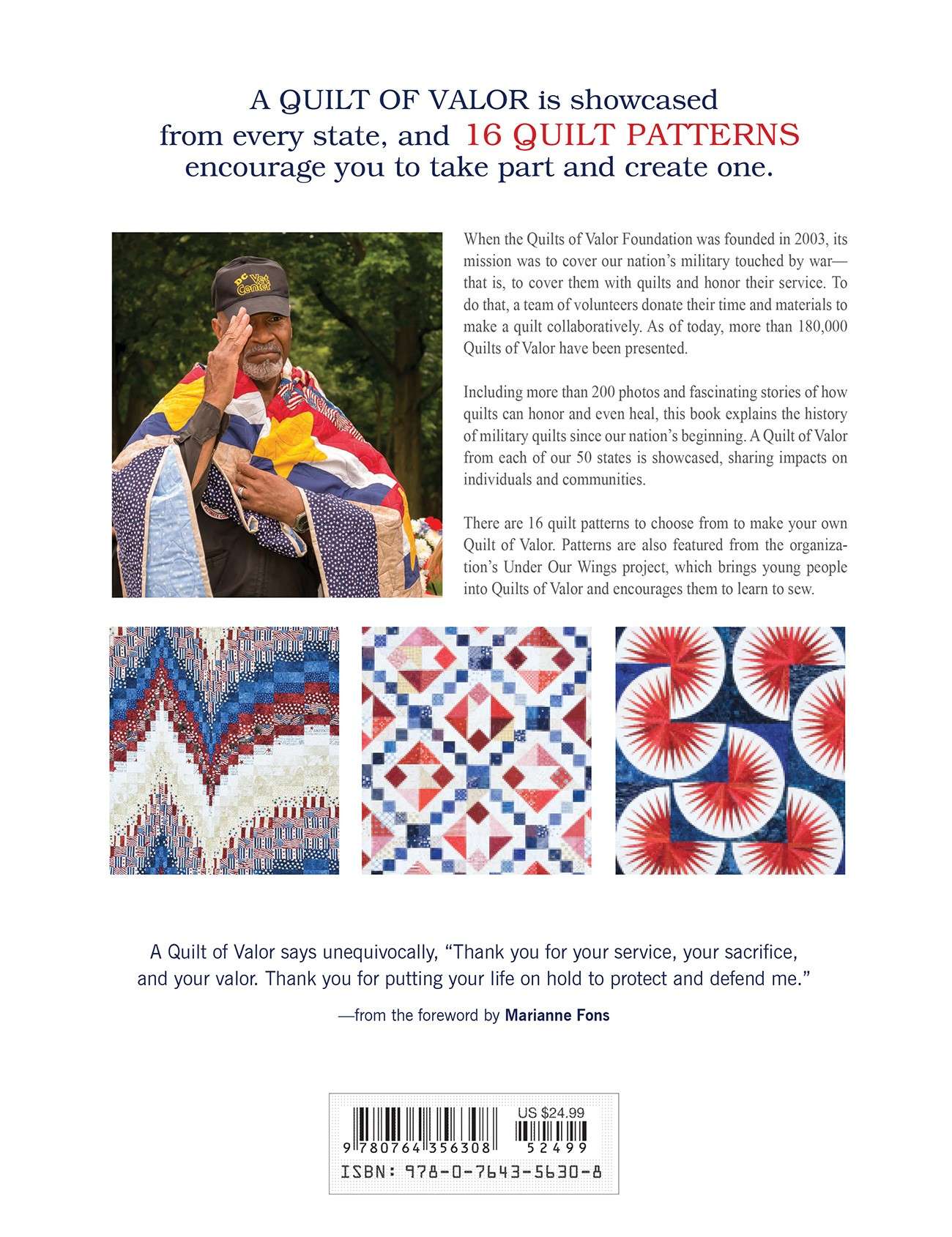 Quilts of Valor: A Tribute to All 50 States