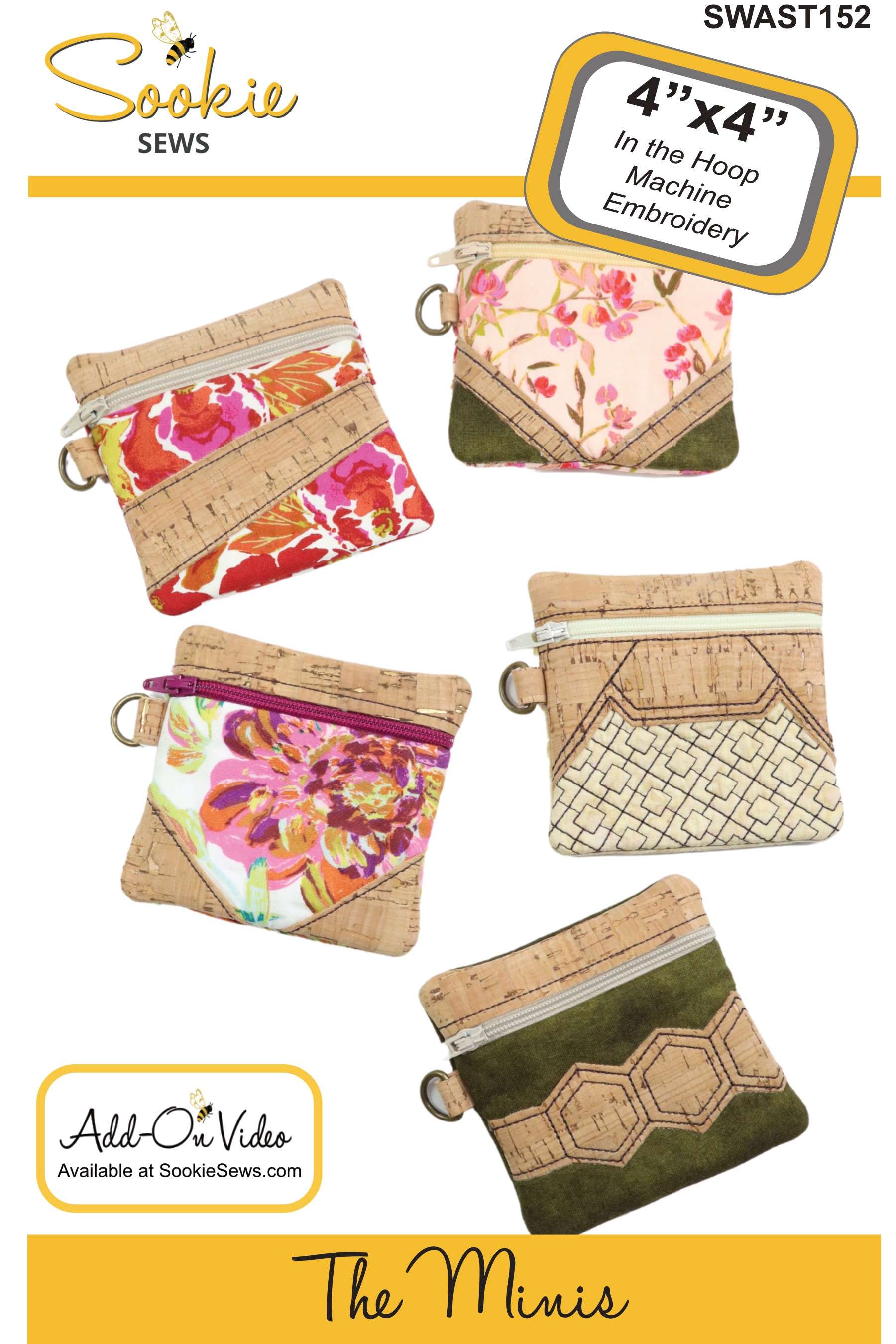 Irresistible In-the-Hoop Mini Patterns