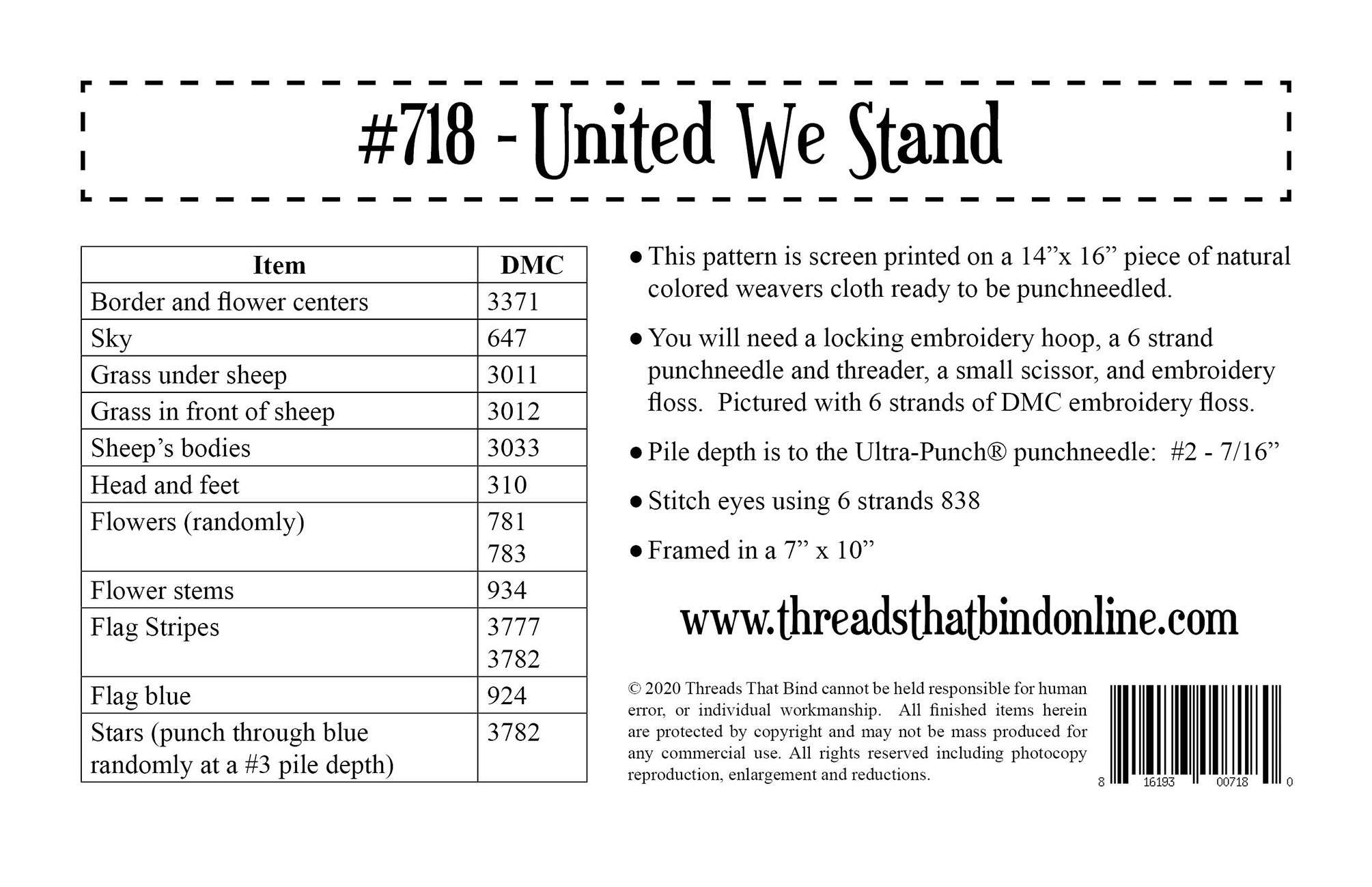 United We Stand: Inspiring Punchneedle Art