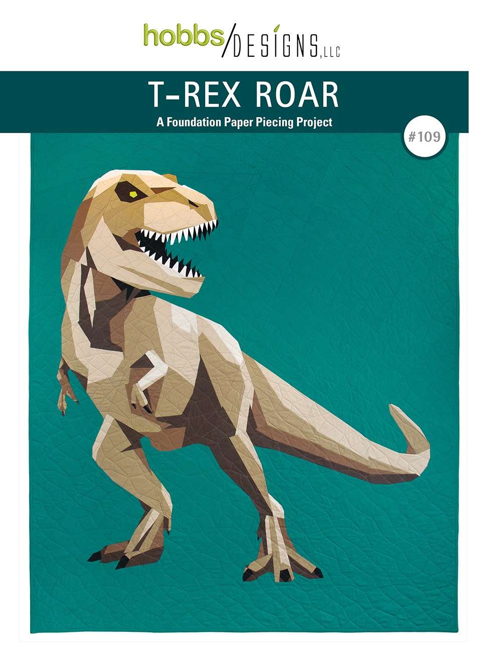 Roaring T-Rex Quilt Pattern - Unleash the Dino Magic!