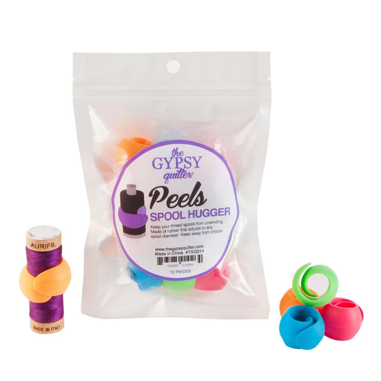 Amazing Gypsy Quilter Thread Peels - 12-Piece Bag