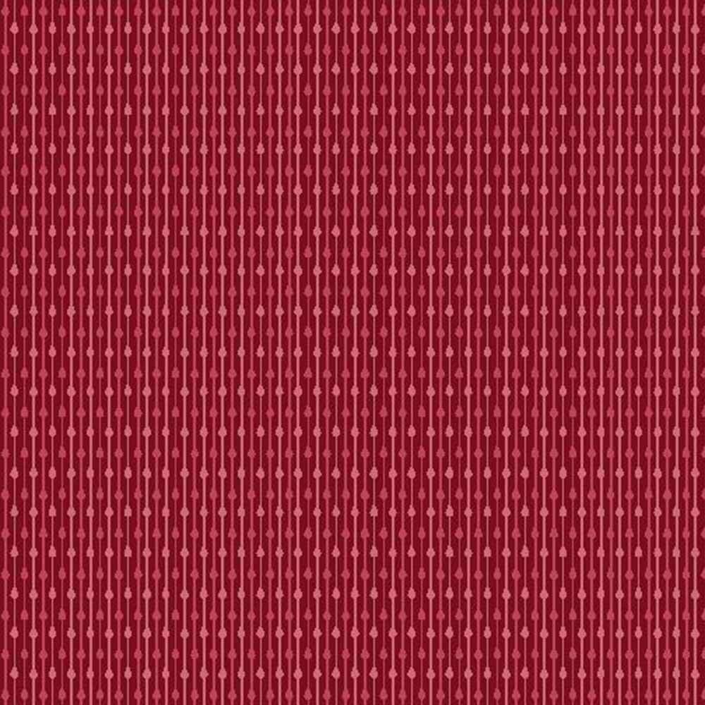 Wilmington Prints - Blushing Blooms by Kaye England - Rain Stripe Red Yardage: A Floral Fantasy!