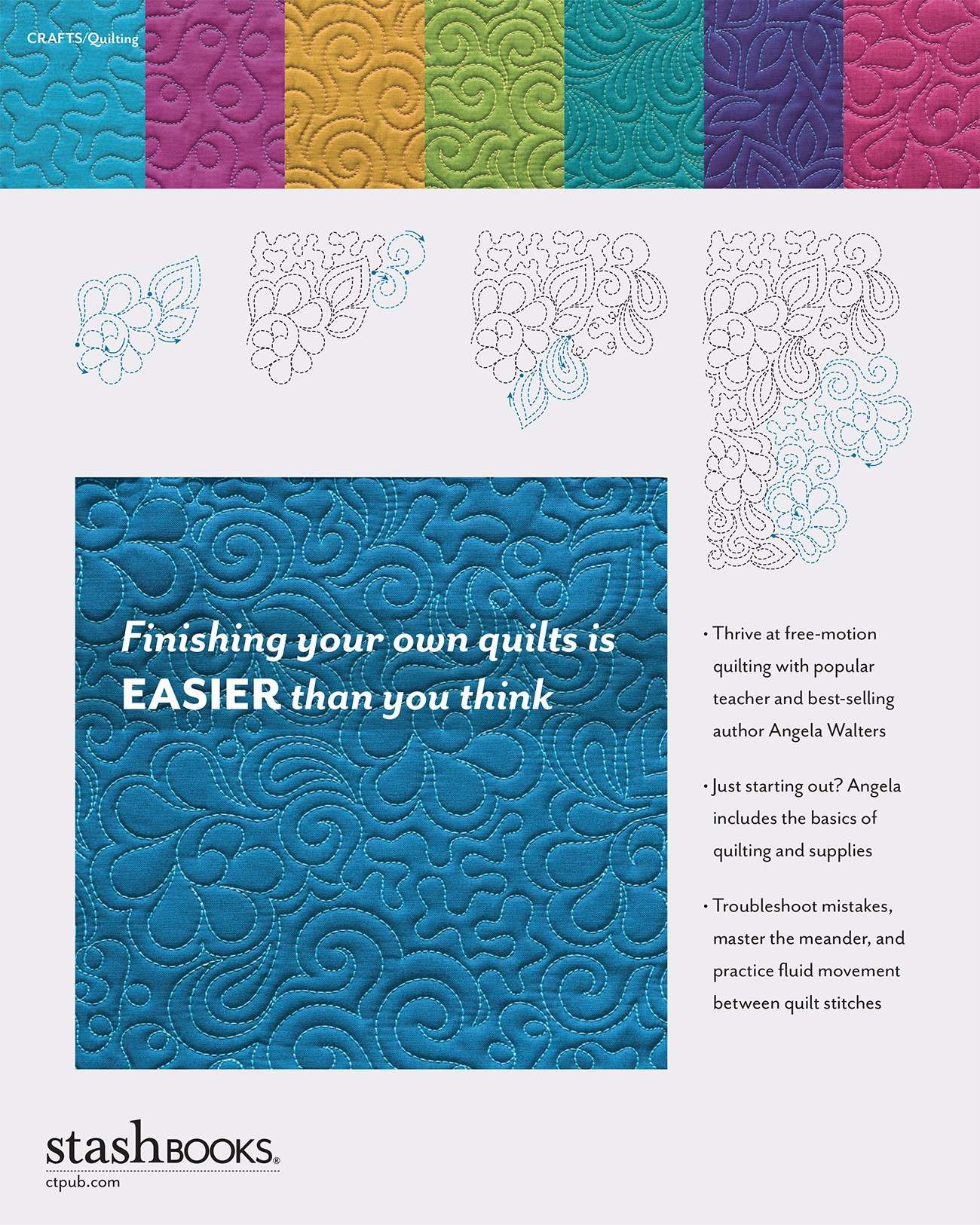 Free-Motion Meandering Softcover: Your Path to Quilting Success!