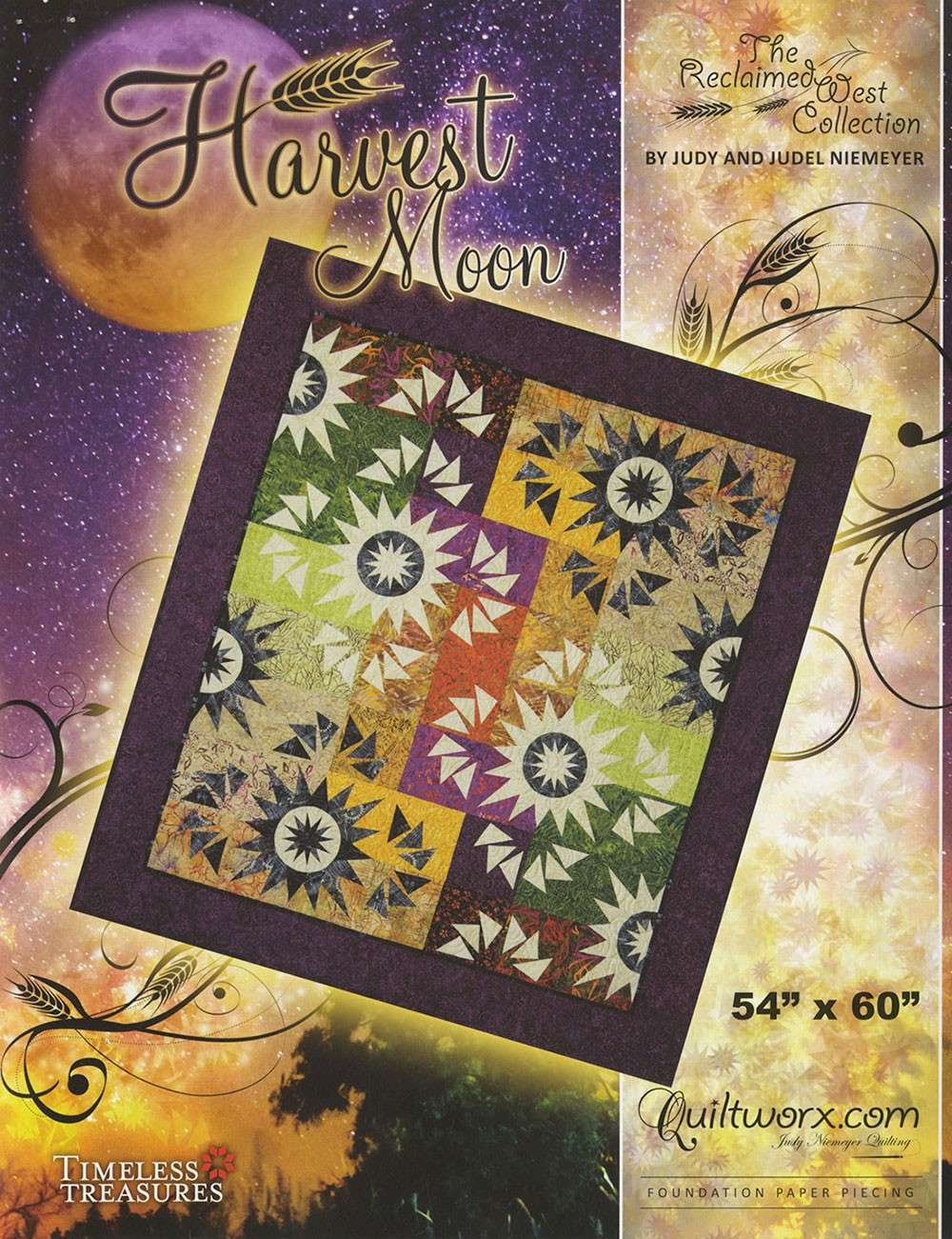 Judy Niemeyer's Enchanting Harvest Moon Quilt Pattern
