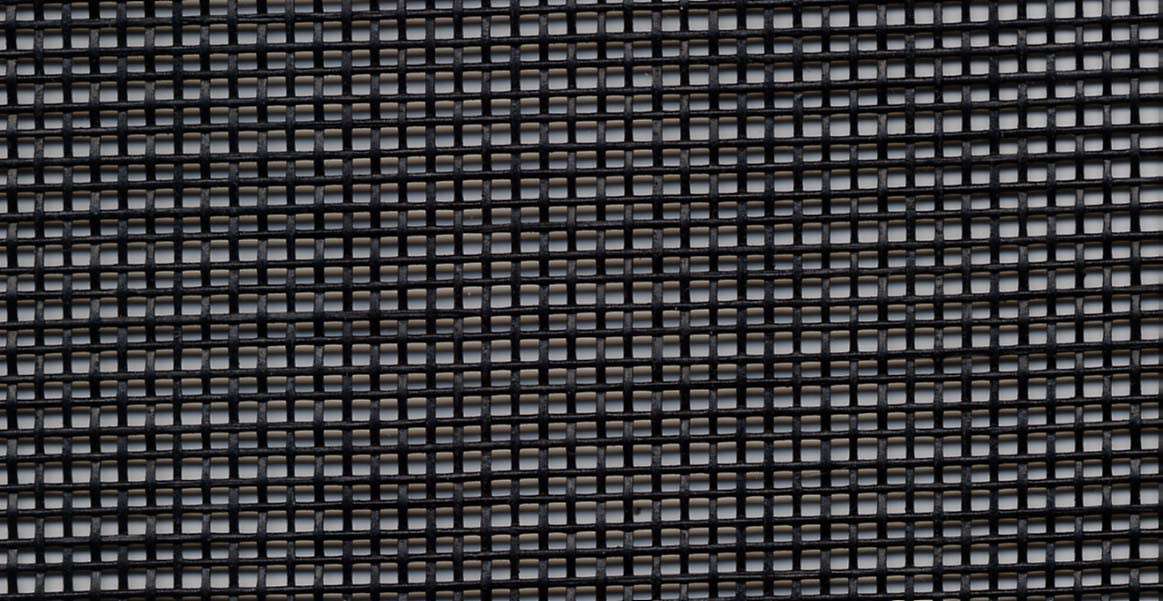 Stunning Black Vinyl Mesh Roll - 36 inches x 5 yards