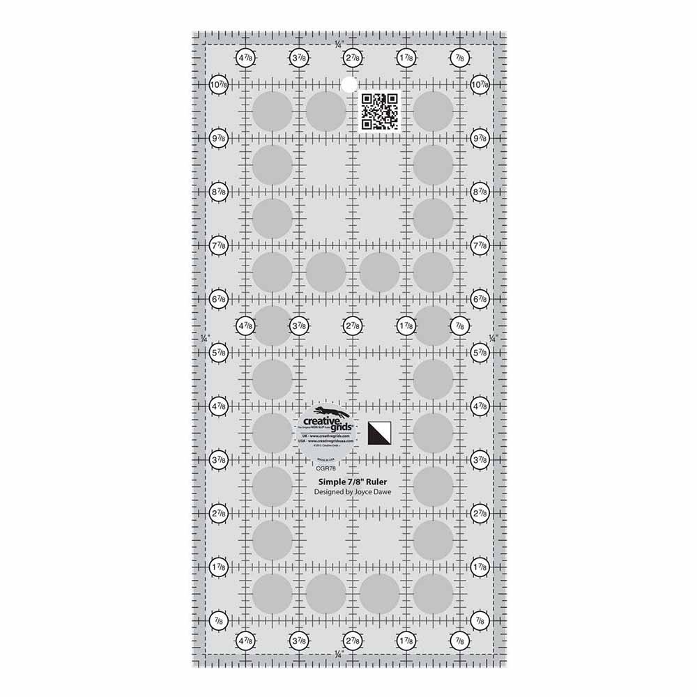 Creative Grids 7/8 Triangle Maker: Your Dream Quilt Ruler