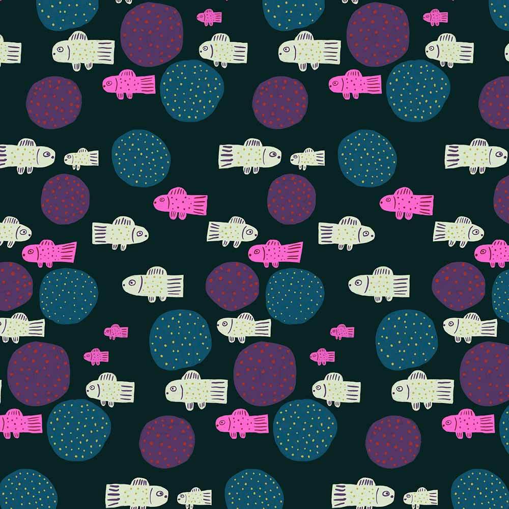 FreeSpirit's 'Just Kitten Around' by Monika Forsberg - Little Dinner Sorbet Yardage