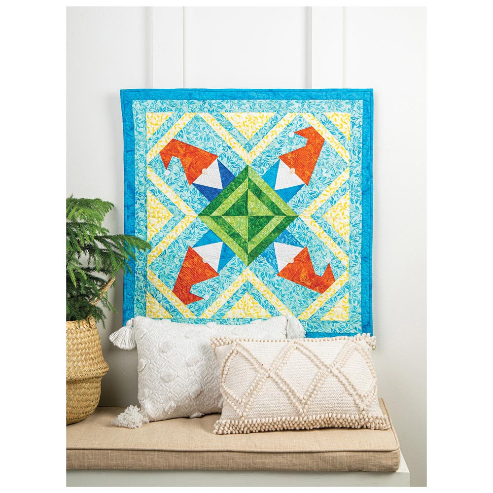 Charming Quilted Gnomes Home Book: Infuse Luck and Whimsy!