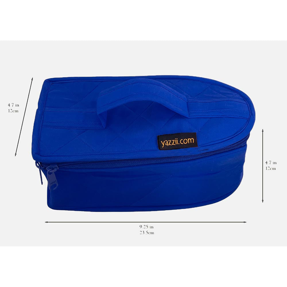 Large Royal Blue Iron Storage Case - Your Travel Essential