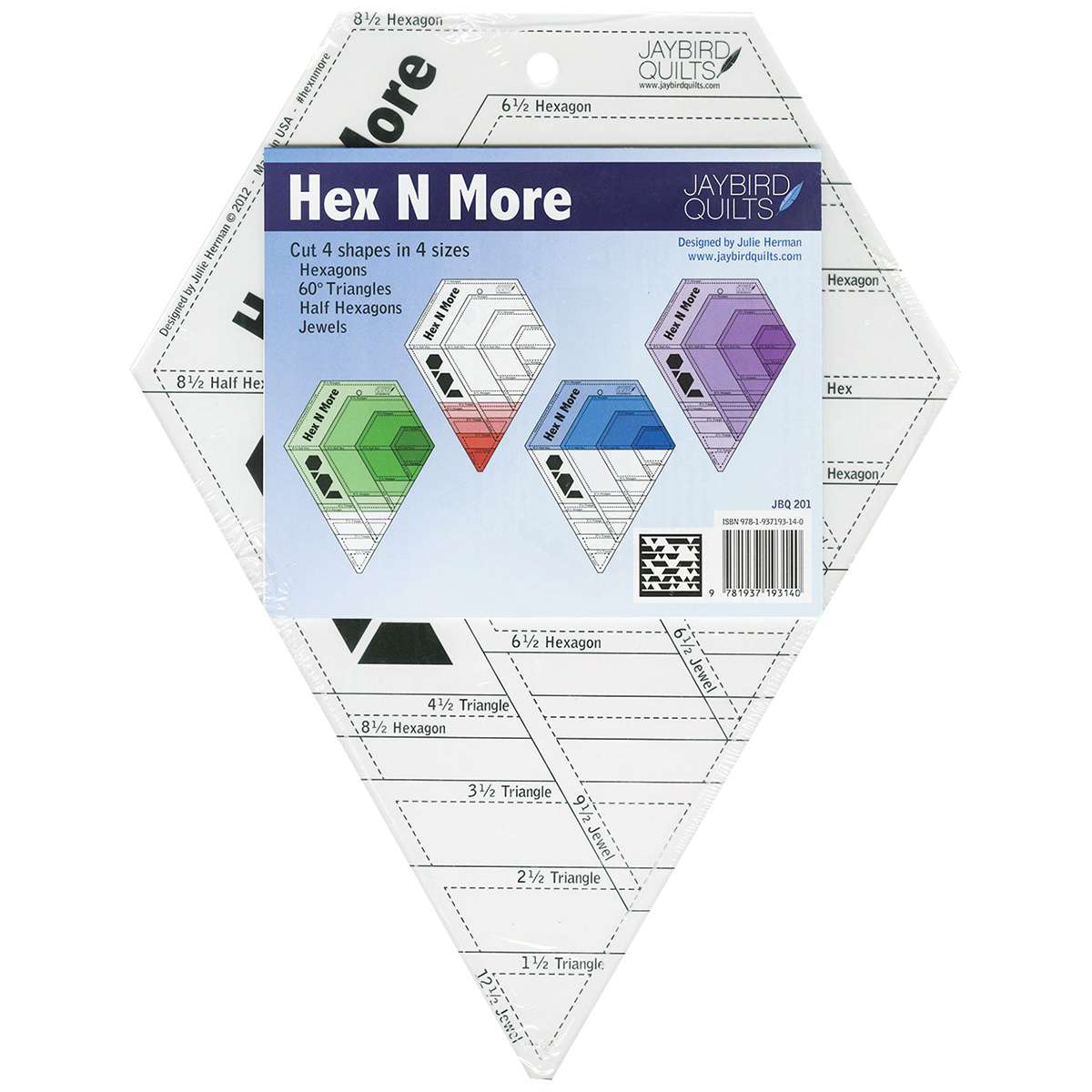 Jaybird Quilts' Hex N More Ruler - A Must-Have for Quilting Enthusiasts