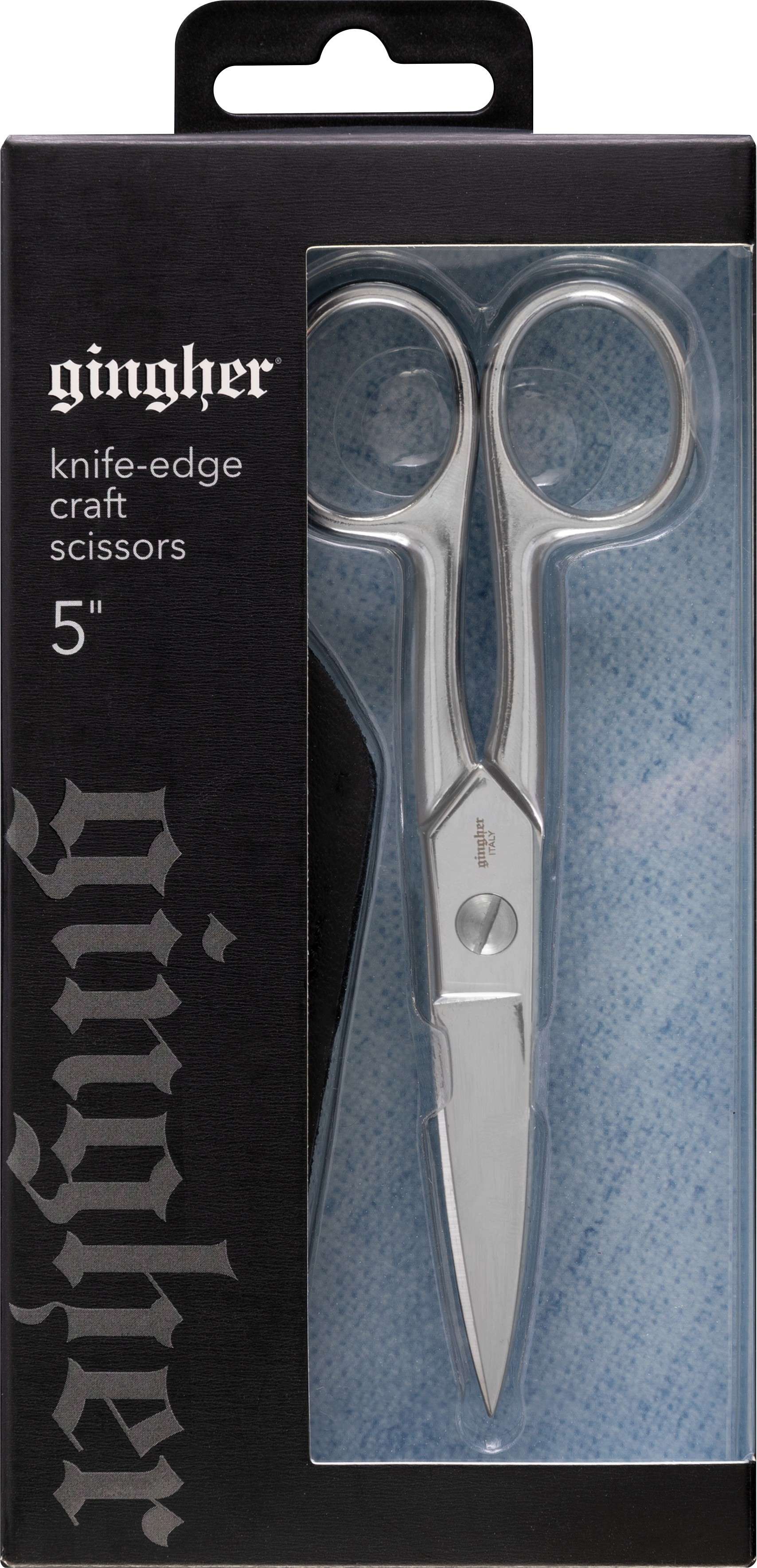 Gingher 5-Inch Knife Edge Craft Scissors - A Must-Have for Crafters!