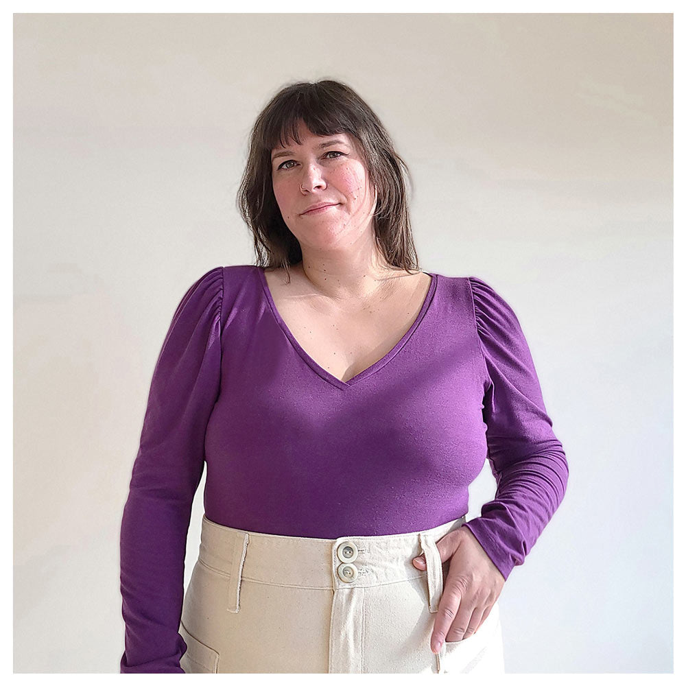 Irresistible Skyline Tee with Curvy Fit