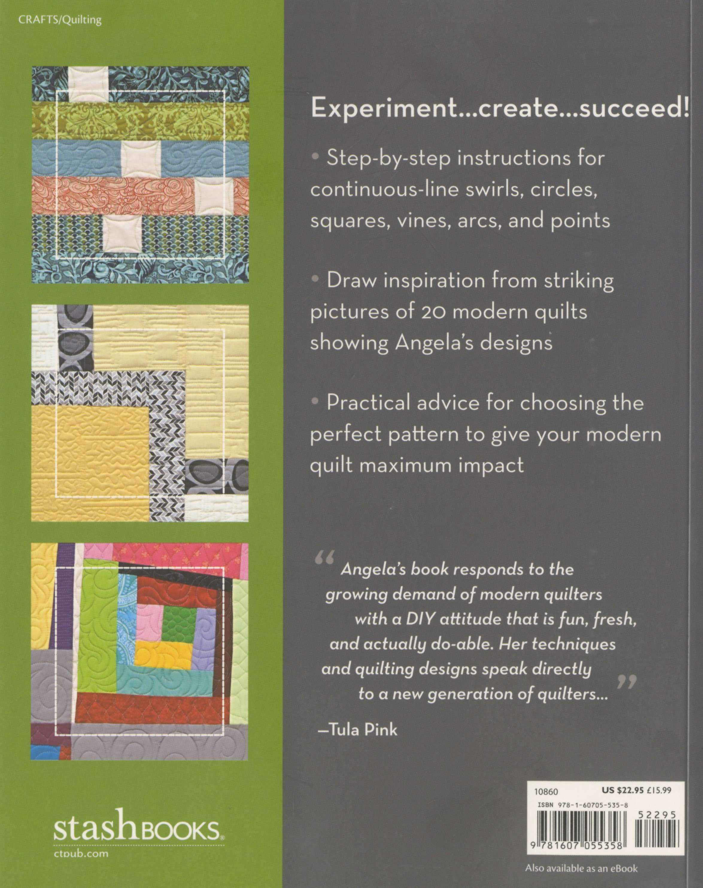 Exciting Free Motion Quilting - Softcover Book