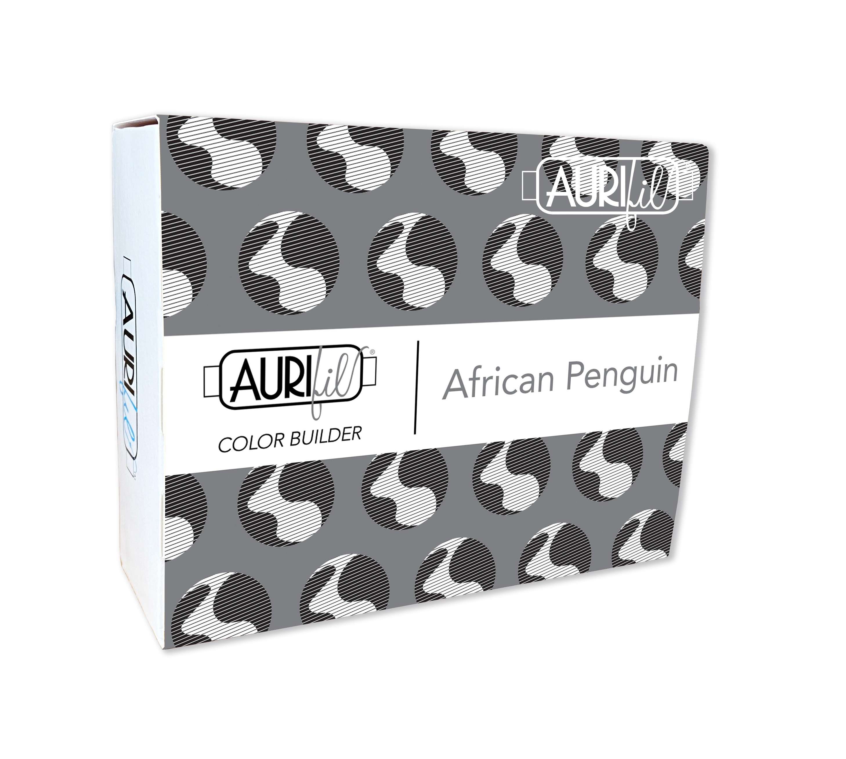 Color Builder 40wt 3pc Set: African Penguin Black and White - Unleash Your Creativity!