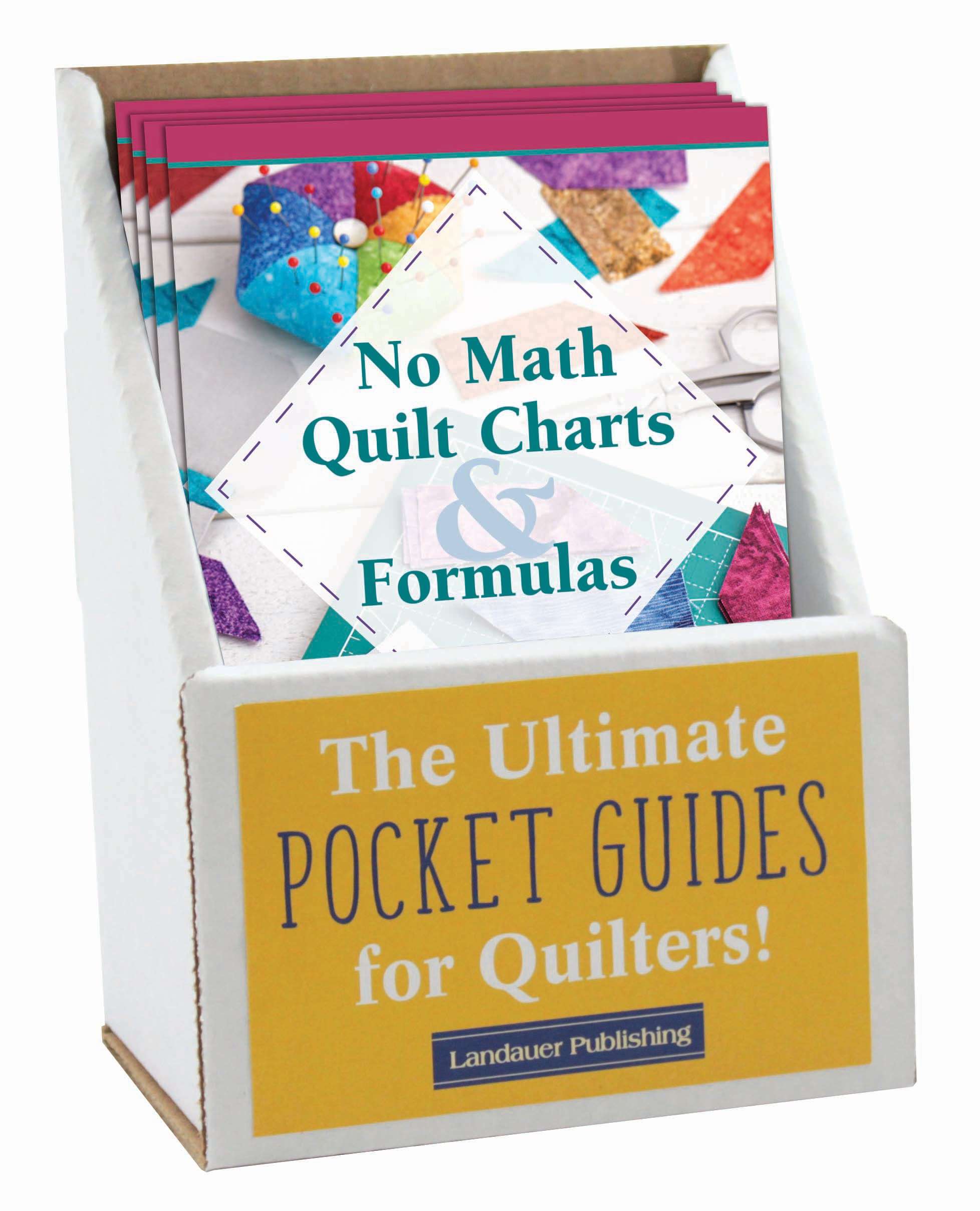 Get Your Hands on the Updated Pocket Guide: No Math Quilt Charts & Formulas!
