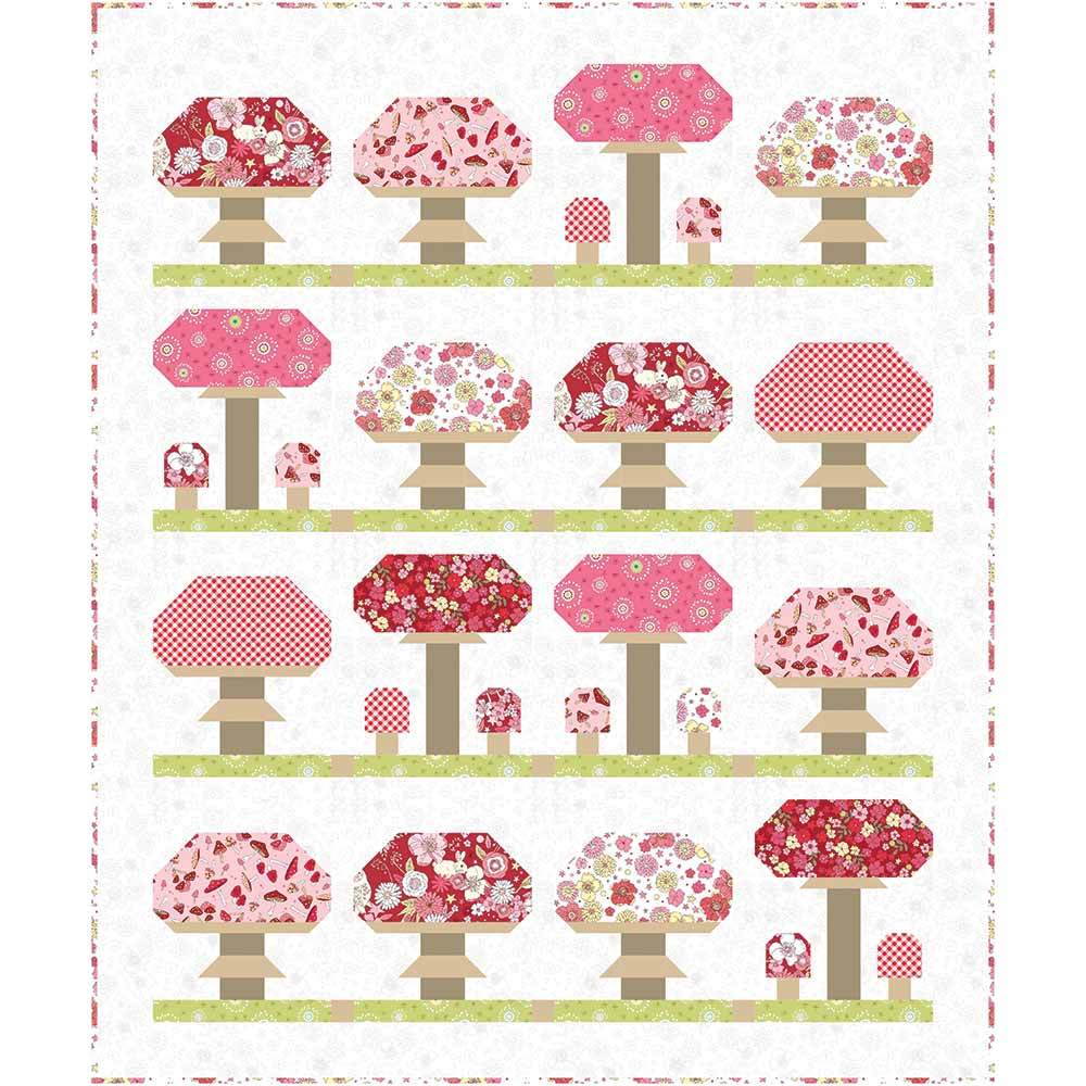 Enchanting Hat Day Quilt - Tiny Secrets Kit by Pat Sloan