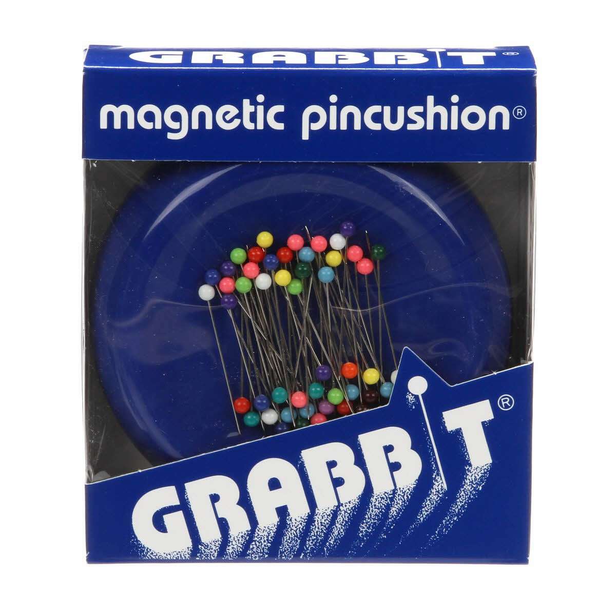 Grabbit Blue Magnetic Pincushion - A Must - Have for Sewing!